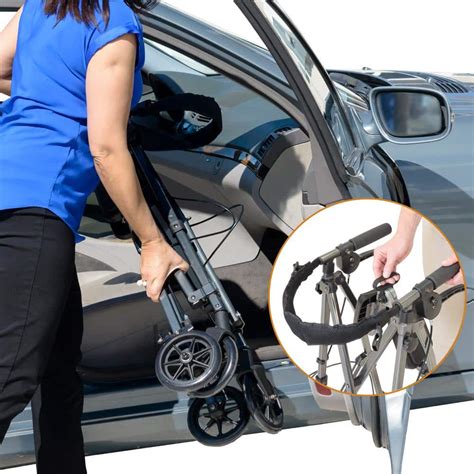 Buy Space Saver Short Lightweight Junior Folding 4-Wheel Walker ...