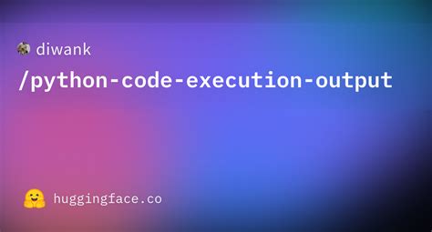 Python Code Execution 的图像结果