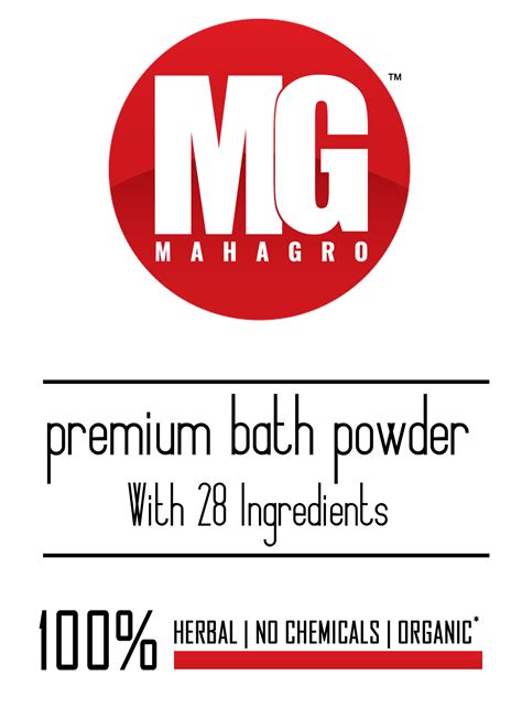 Bath Powder with herbal ingredients for healthy skin – MahaGro®