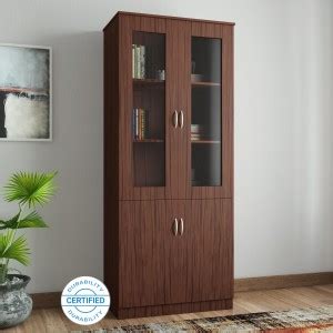 Crystal Furnitech Zara Engineered Wood Close Book Shelf Price in India ...