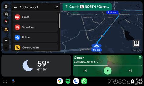 Android Auto Google Maps Update 的图像结果