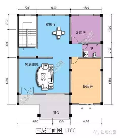 4x12米自建房设计3d图,4x12米平面布置图,4x12米的房屋设计_大山谷图库