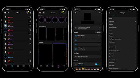Snapchat Rolls Out Dark Mode on iOS - MacRumors