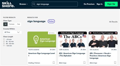 Image result for Sign Language Lessons