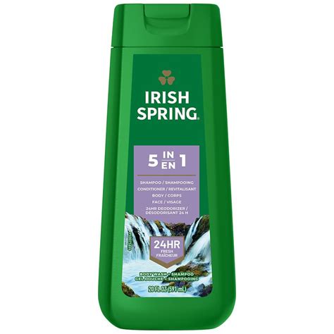 Irish Spring 5 in 1 Body Wash for Men Fresh | Walgreens