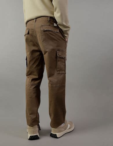 Buy American Eagle Men Brown Flex Slim Lived-In Cargo Pant Online