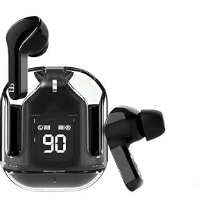 Rukum Shield Ultra Pods True Wireless Transparent with Digital Analogue ...