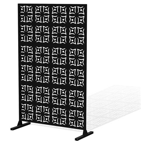 Nisong Privacy Screen Outdoor Patio Divider With Freestanding For ...