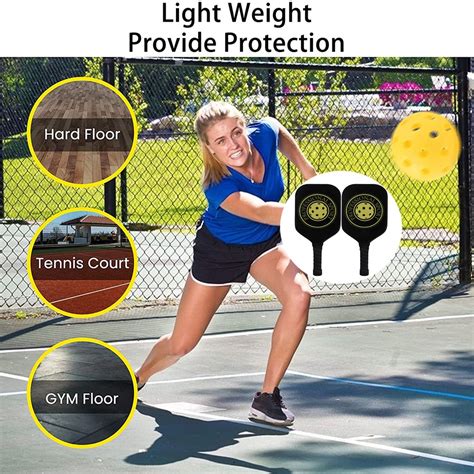 Sportswear Shop Pickleball Raquette Set 2 Rackets 4 Balls น้ำหนักเบา ...