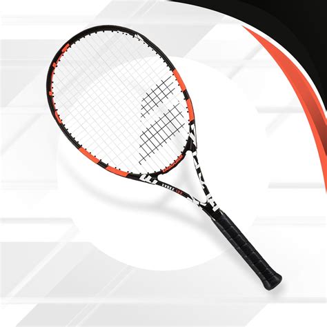 Babolat 121223 Evoke 105 Strung Tennis Racquet -Black/Orange ...
