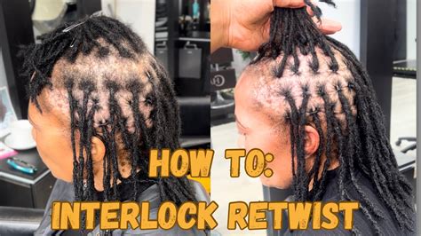 Image result for Creating Locs by Interlocking