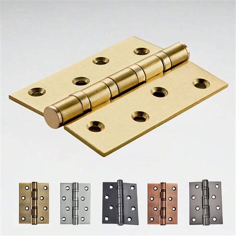 Stainless Steel 3.0 Thickened Heavy Door Mute Hinge 4 Inch Ball Bearing ...