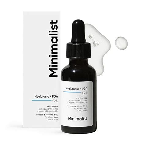 Minimalist 2% Hyaluronic Acid + PGA Serum for Intense Hydration ...