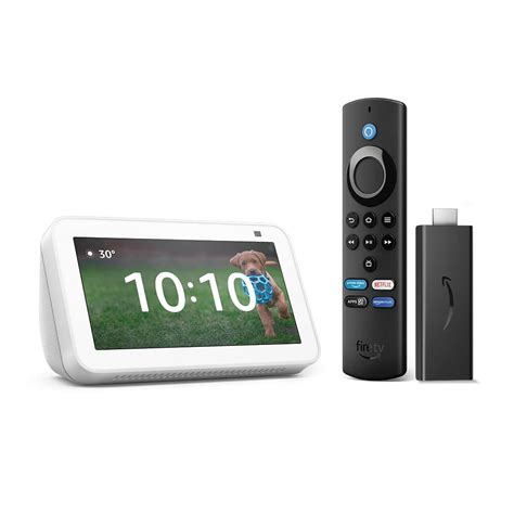 All New Echo Show 5-2nd Gen (White) combo with Fire TV Stick Lite ...