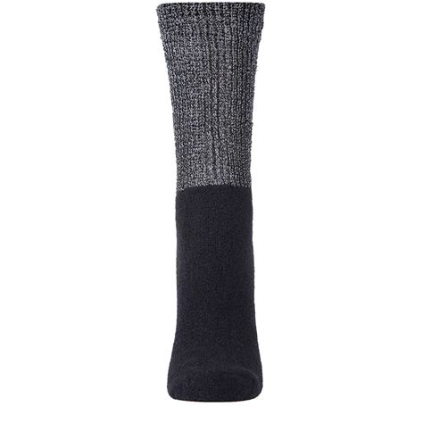 Women's Lamb Net Mod Two-Tone Loose-Knit Crew Sock