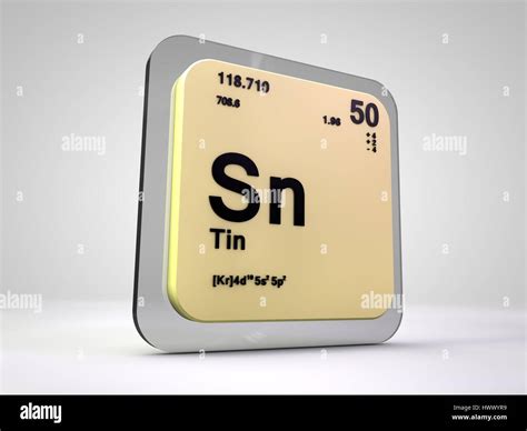 Chemical symbol sn hi-res stock photography and images - Alamy