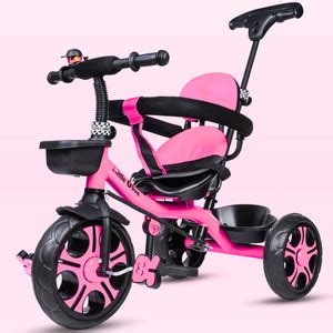 Little Olive Kiddie Kart Tricycle For Kids - Pink Kiddie Kart Tricycle ...