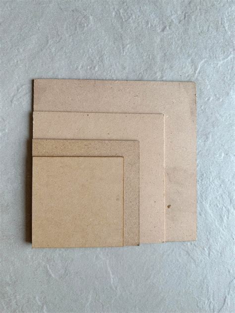 MDF SQUARE BASE - PLAIN – Art Ka Mart