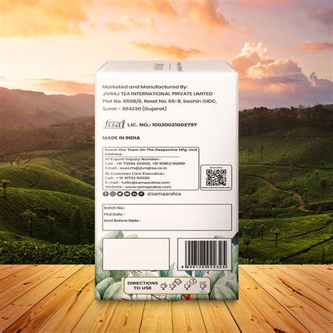 Buy Turmeric Ashwagandha Herbal Tea - Samaara