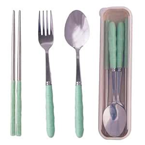 Zabb Spoon Fork & Chopstick Set - Flatware Dinnerware Cutlery Tableware ...