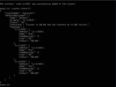 Image result for MySQL InnoDB Cluster Replication