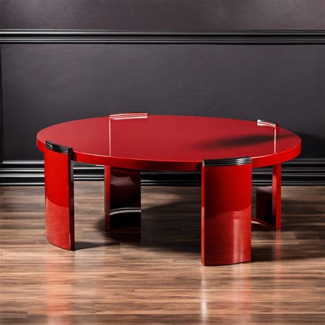 20 Red Coffee Table Ideas for Creative Interior Design Inspiration