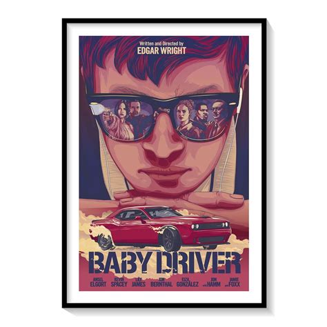 Buy BaBy Driver Movie Poster Online at Best Price – Dessine Art
