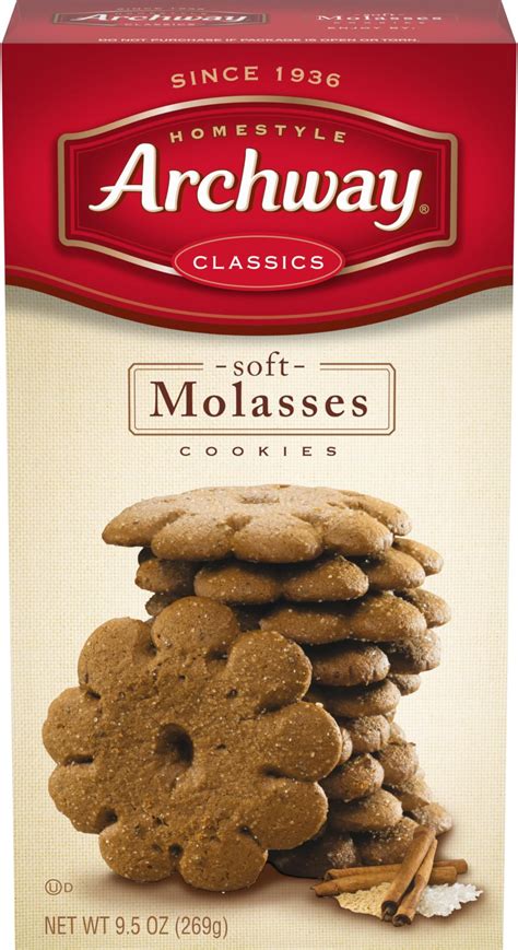 Amazon.com: Archway Cookies, Soft Molasses Cookies, 9.5 Oz (Pack of 9 ...