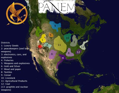 Map of Panem _ Hunger Games by guido1993 on DeviantArt