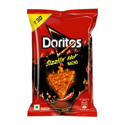 Doritos Sizzlin Hot Nacho Chips, 53g : Amazon.in: Grocery & Gourmet Foods