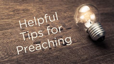 Image result for Preaching Tips