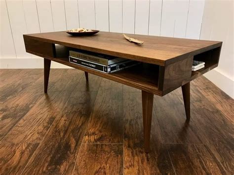 IThree Wooden Furniture Coffee Table, Rectangle Sofa Center Table for ...