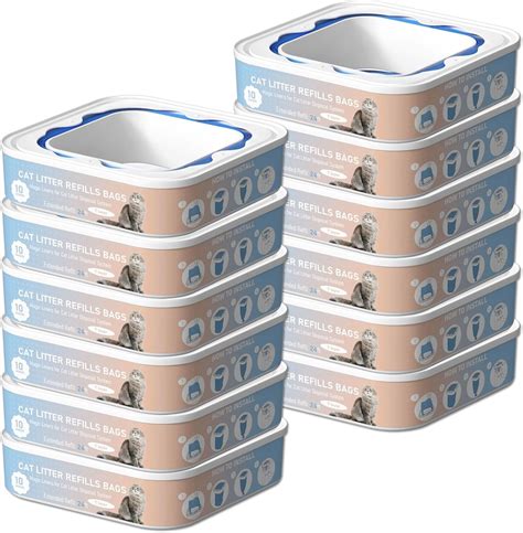 Amazon.com : Cat Litter Refill Bags Cartridge Compatible with Litter ...