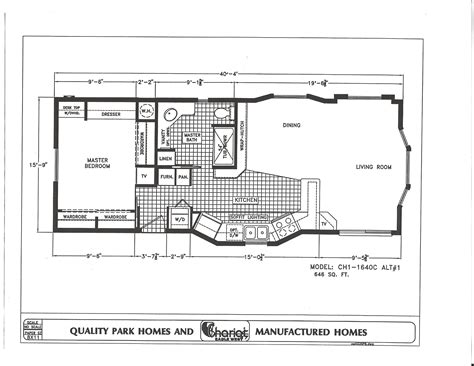 Park Model Mobile Home Dimensions - Design Talk