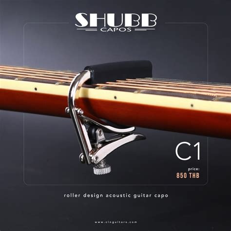 SHUBB C1 CAPOTASTO PER CHITARRA ACUSTICA FOLK - Foto 8