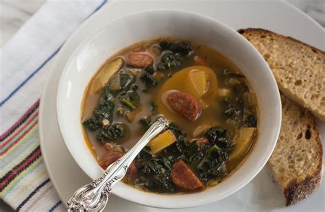 Rustic Portuguese-Style Kale and Potato Soup with Sausage – Piedmont Pantry