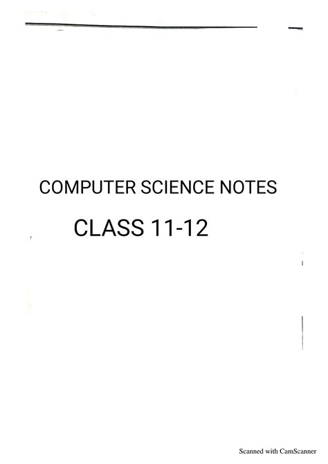 Image result for Class 11 Computer Notes