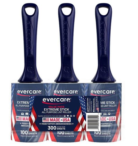 Lint Removers Evercare® Extreme Stick Lint Roller - 60 Sheets, 1 Ct ...