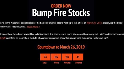 Bump Stocks Will Soon Be Illegal, But That's Not Stopping Sales : NPR