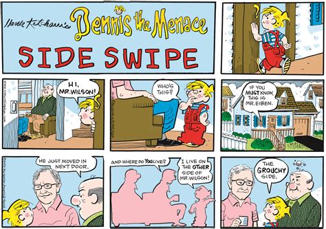 Dennis Comic Strip