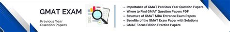 GMAT Previous Year Question Papers: Download PDF, Practice Papers ...