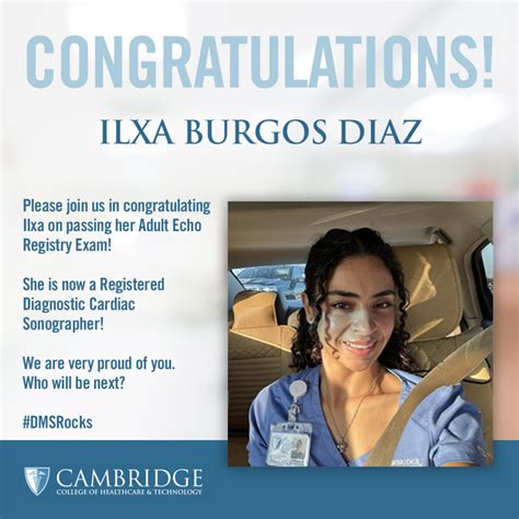 Student Success at Cambridge College of Healthcare & Technology