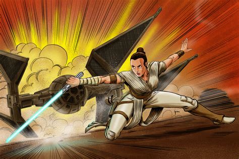 ArtStation - Rey Star Wars