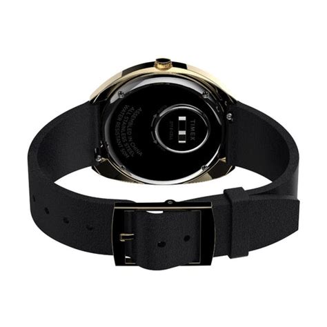 Timex Men’s Burgundy Stainless Steel Tonneau Dial Watch