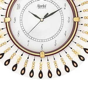 Buy CIRCADIAN Ajanta MDF Wood Round Wall Clock Designer Stylish Wall ...