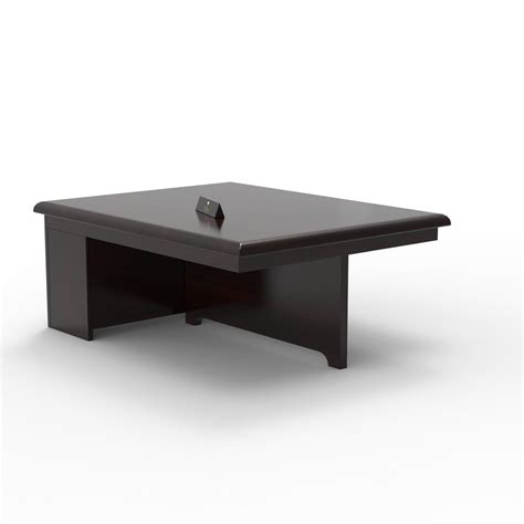 Buy Esto Teak Wood Coffee Table Set With Side Storage Online at ...
