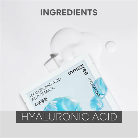 Buy Innisfree Hyaluronic Acid Active Mask Online