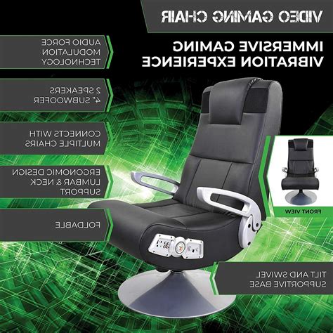 NEW Wireless Video Game Chair Speakers w/ Subwoofer