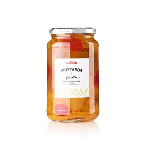 Senf - Früchte, ganz, 720 g, Glas | GOURMET VERSAND Online Shop