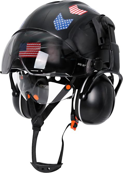 Hard Hats Construction OSHA Approved With Double Visor - Cascos De ...